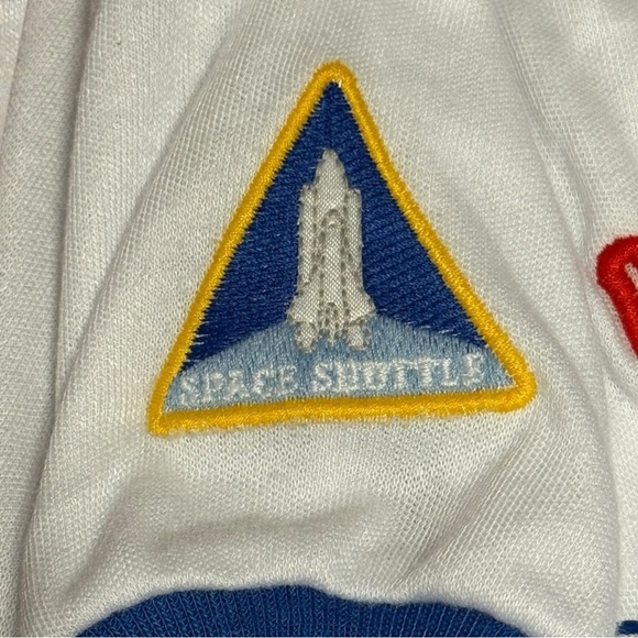 Vintage Teddy Bears NASA Astronaut Baby Romper – Size 12M (Vintage Large) - Picture 5 of 7